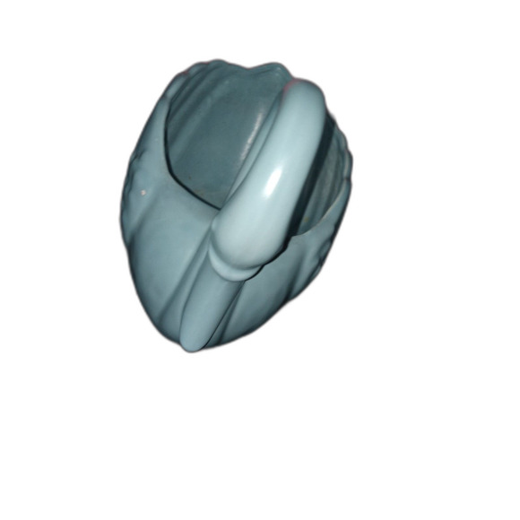 Vintage Baby Blue Ceramic Swan Planter Vase Mid Century Pottery 11"x6"x5" MCM - Picture 3 of 5